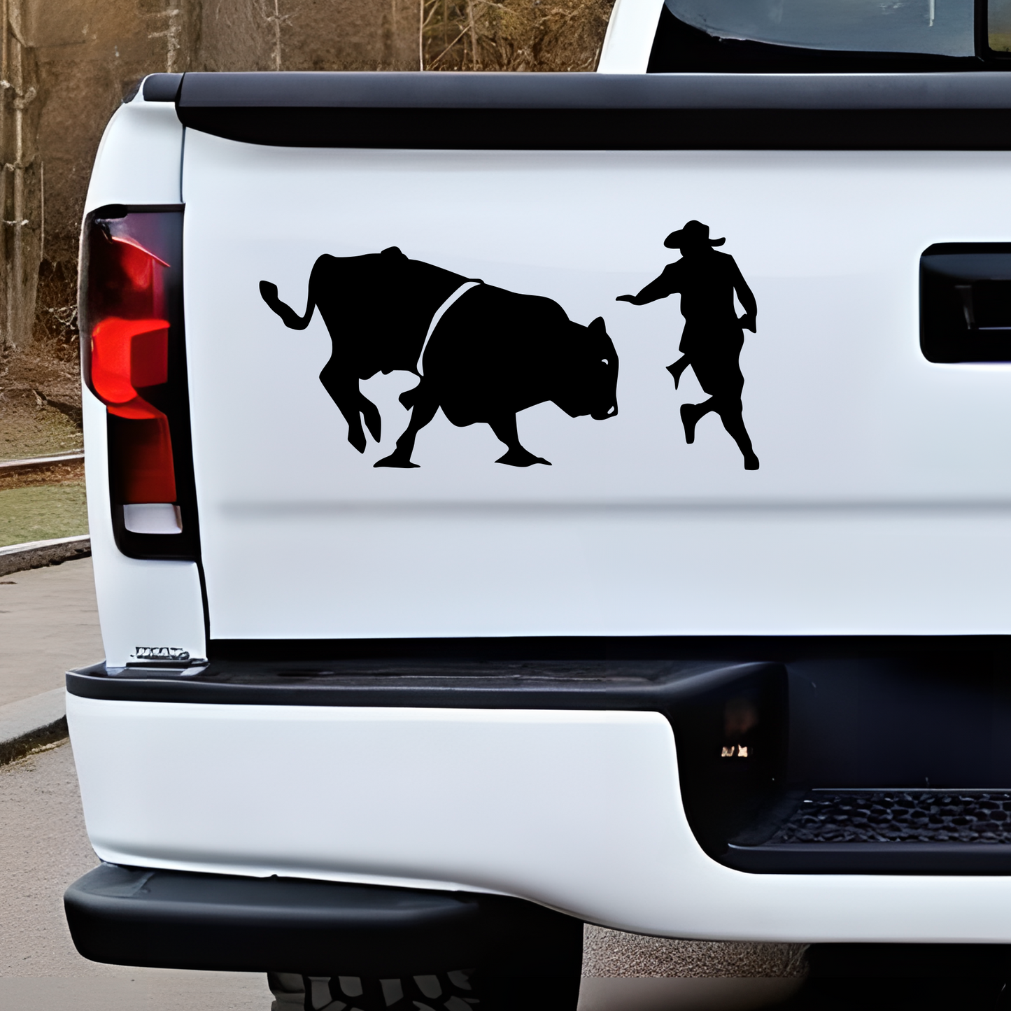 rodeo clown decal