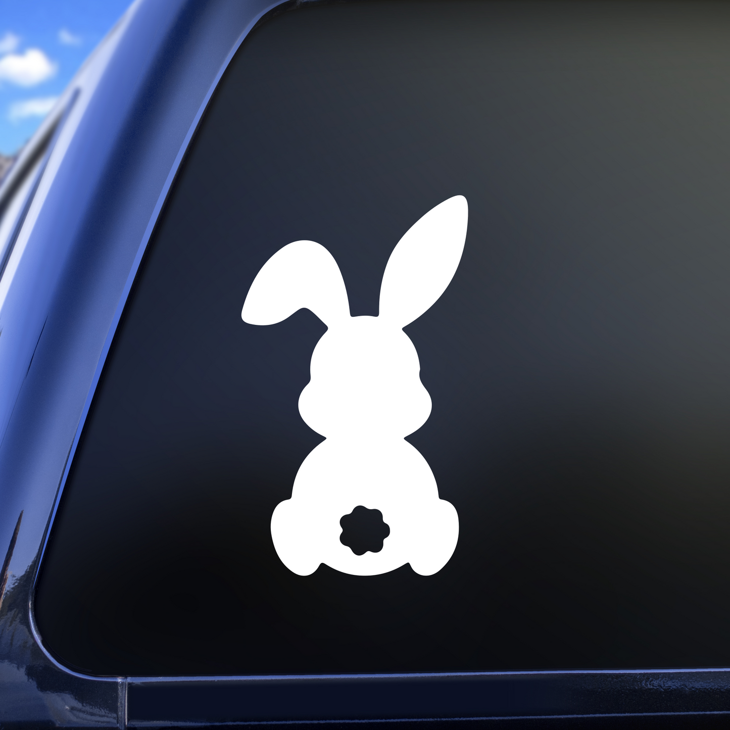 Floppy Ear Easter Bunny Decal