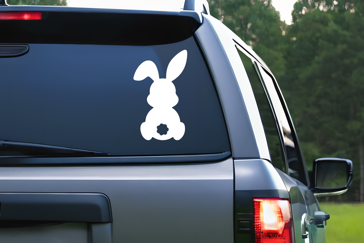 Bunny Rabbit Vinyl Decal | Floppy Ear Rabbit Sticker | Easter Bunny Decal