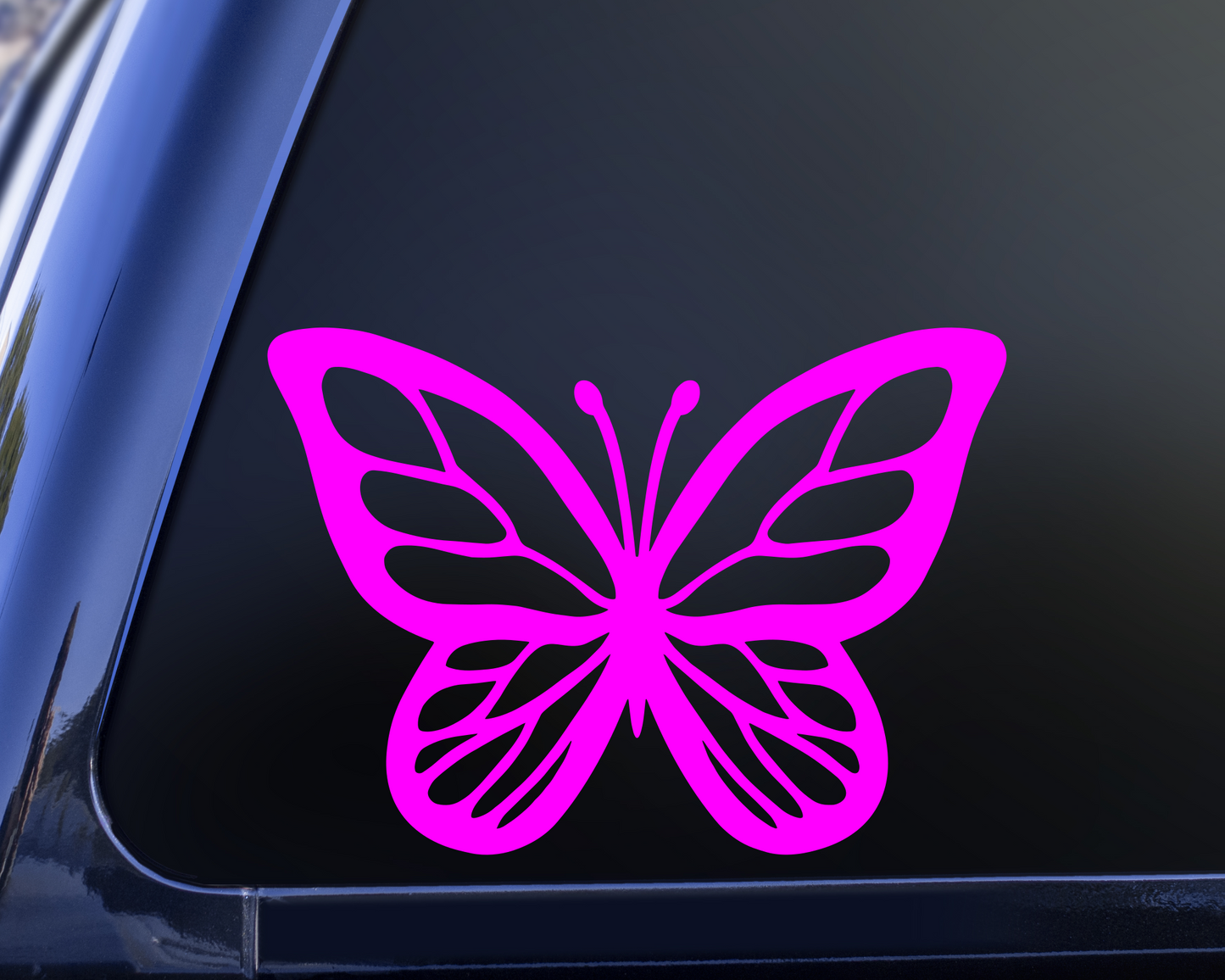 Butterfly Vinyl Decal, Car Window Decal, Tumbler Decal, Laptop Decal