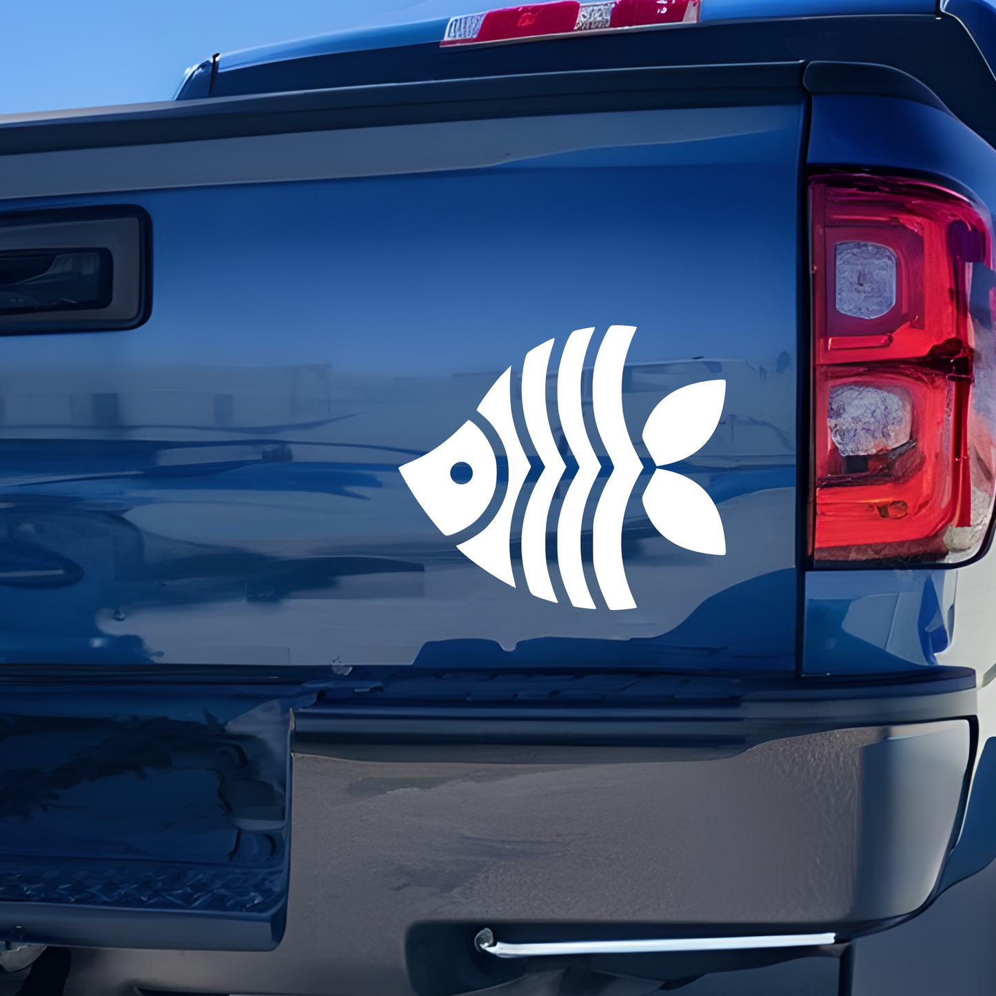 butterfly fish decal