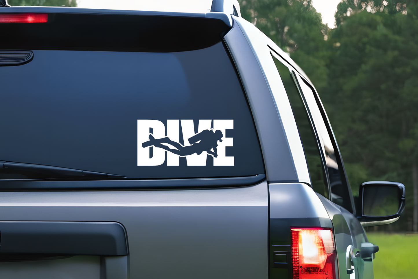 Dive Vinyl Decal Sticker | Scuba Diving Decal