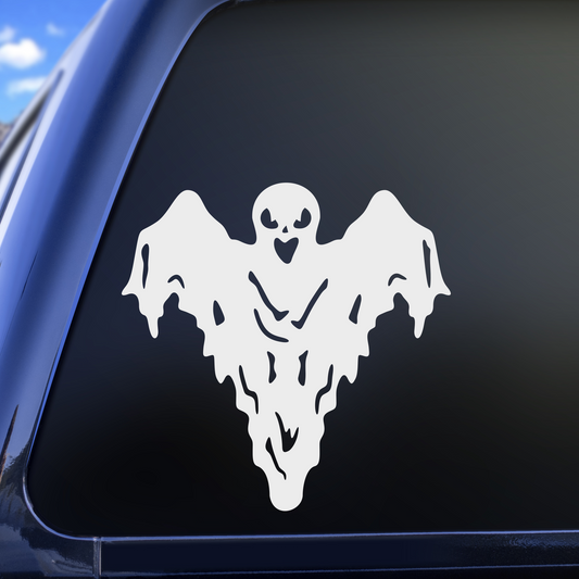 Spooky Ghost Halloween Vinyl Decal Sticker