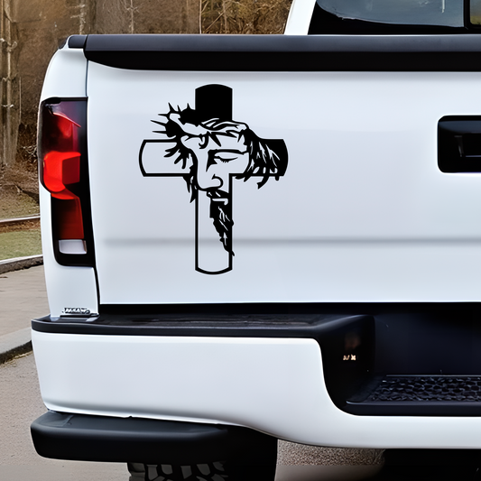 Jesus Crown of Thorns Decal