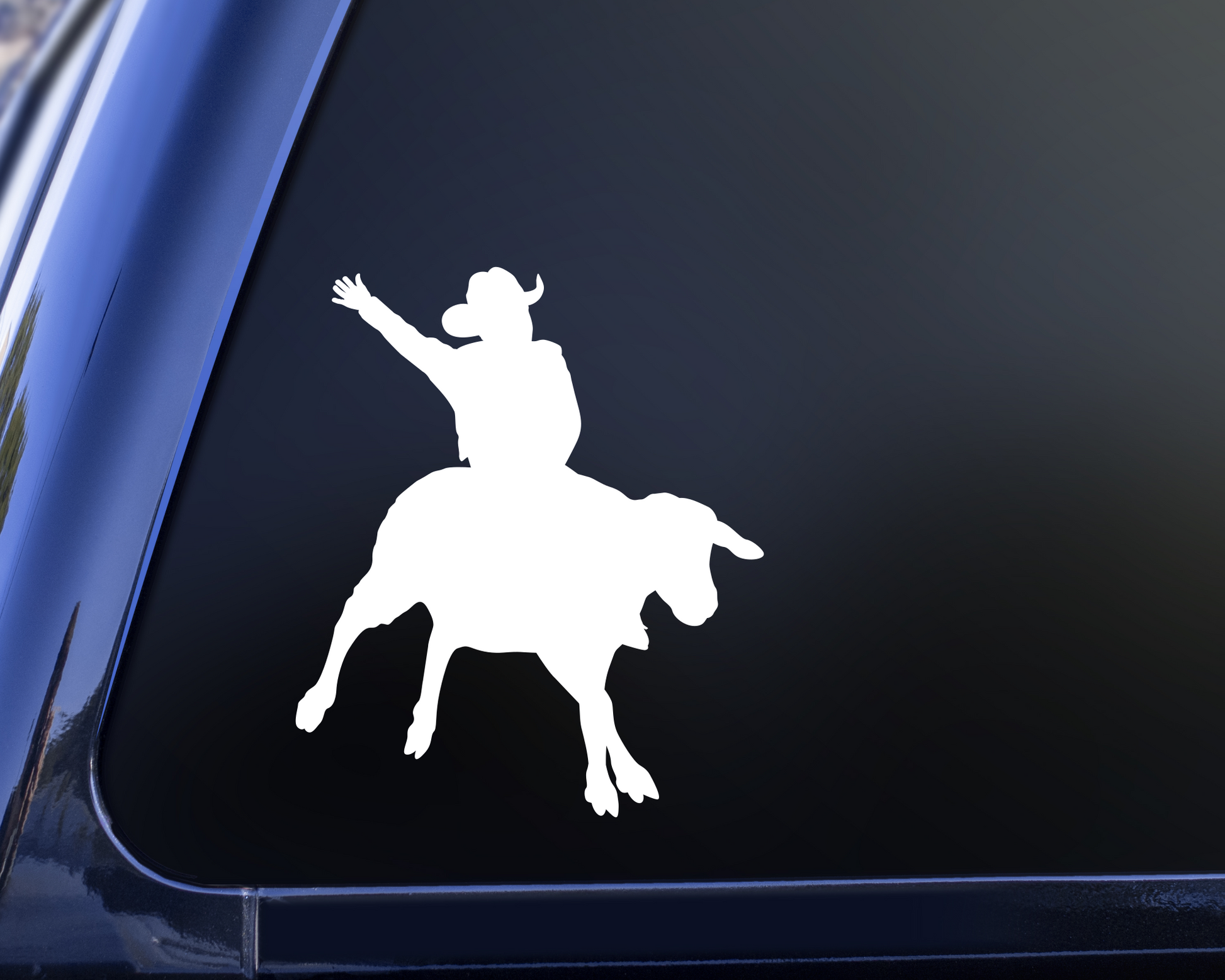 mutton busting decal