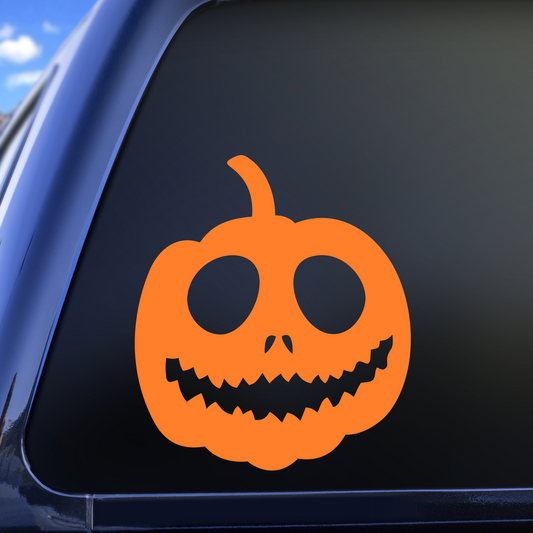 Nightmare Before Christmas Pumpkin Vinyl Decal Sticker