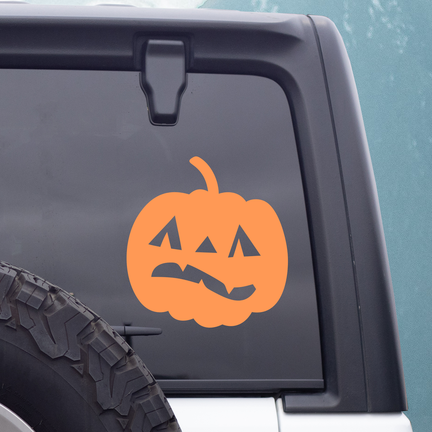 Pumpkin Halloween Vinyl Decal Sticker