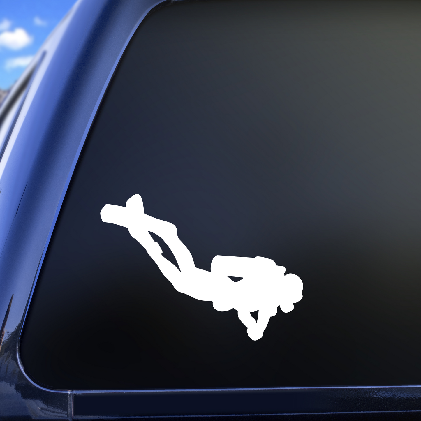 Scuba Diver Decal