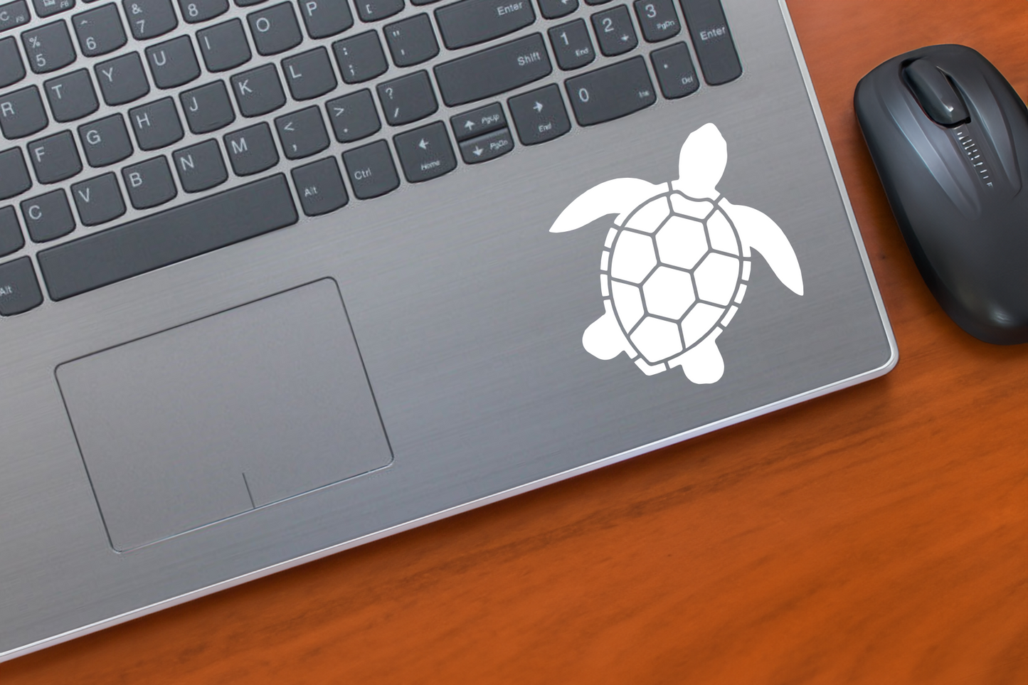 Sea Turtle Vinyl Decal Sticker | Marine Life Decal