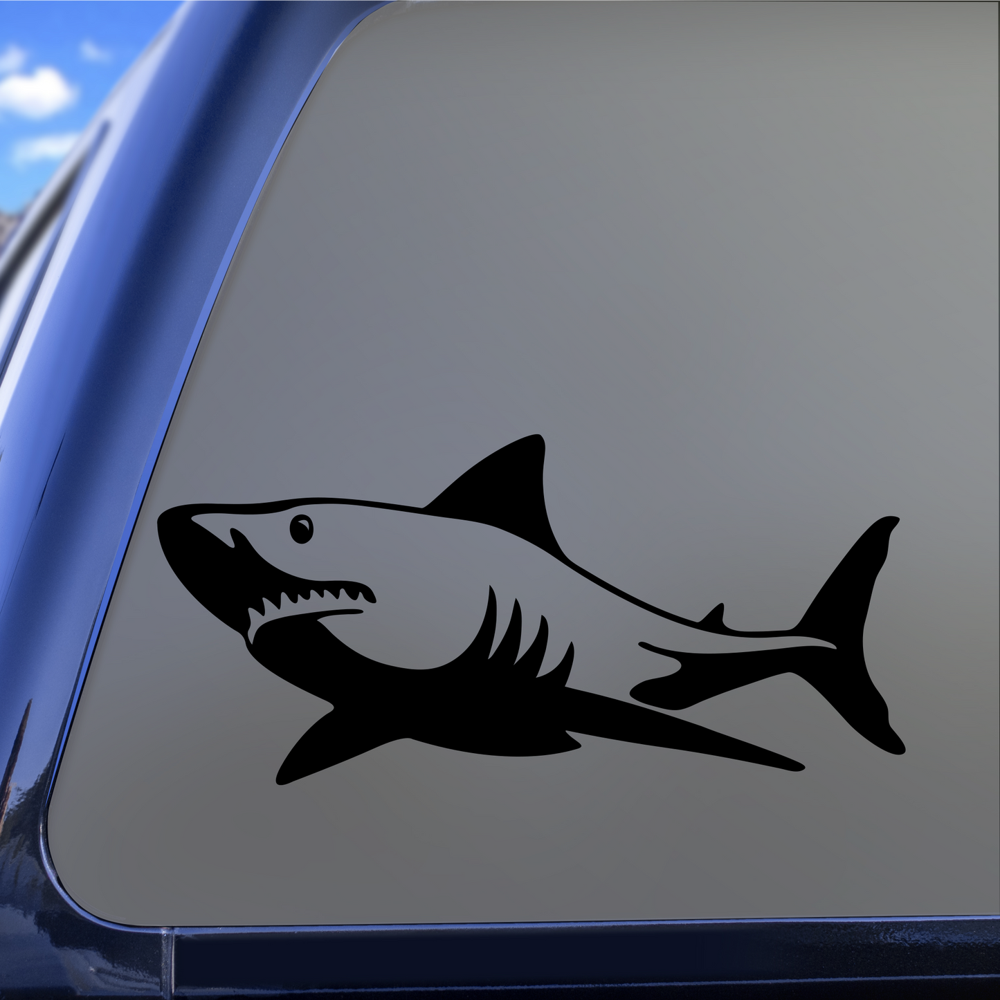 Shark Decal Sticker | Shark Window Decal