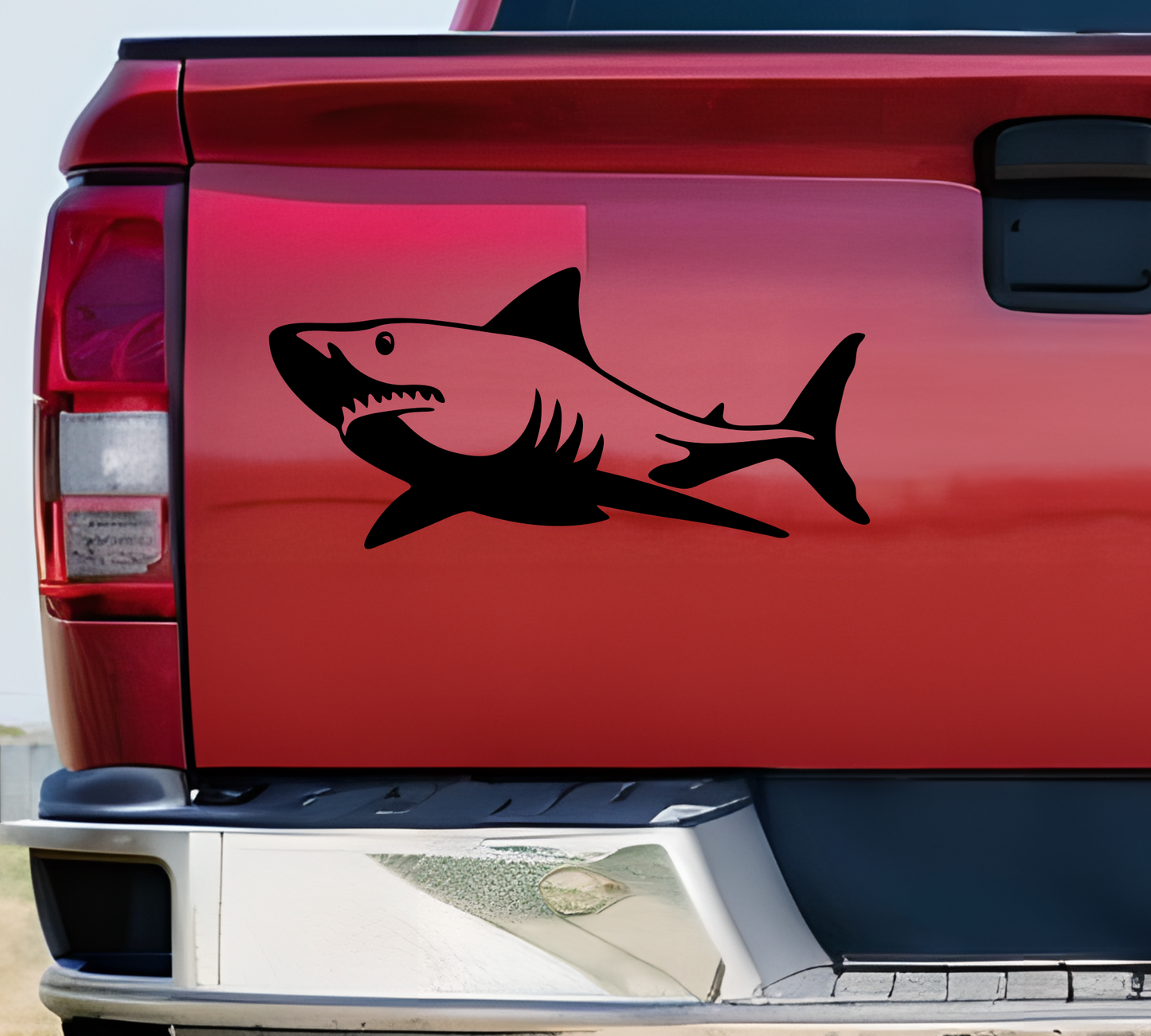 shark decal sticker