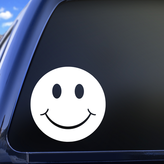 smiley face decal