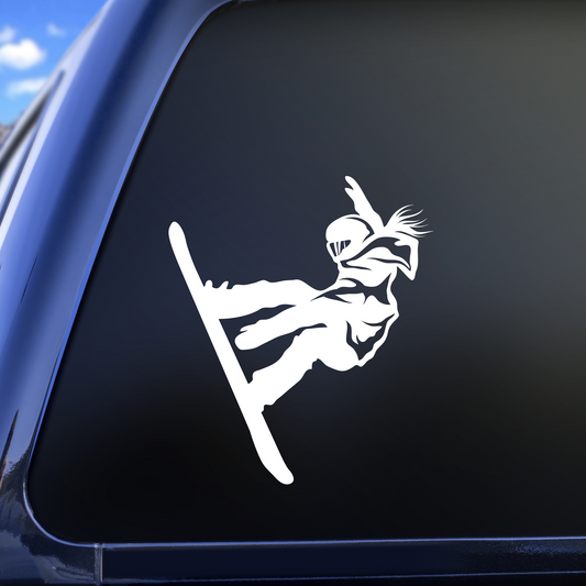 snowboarding decal