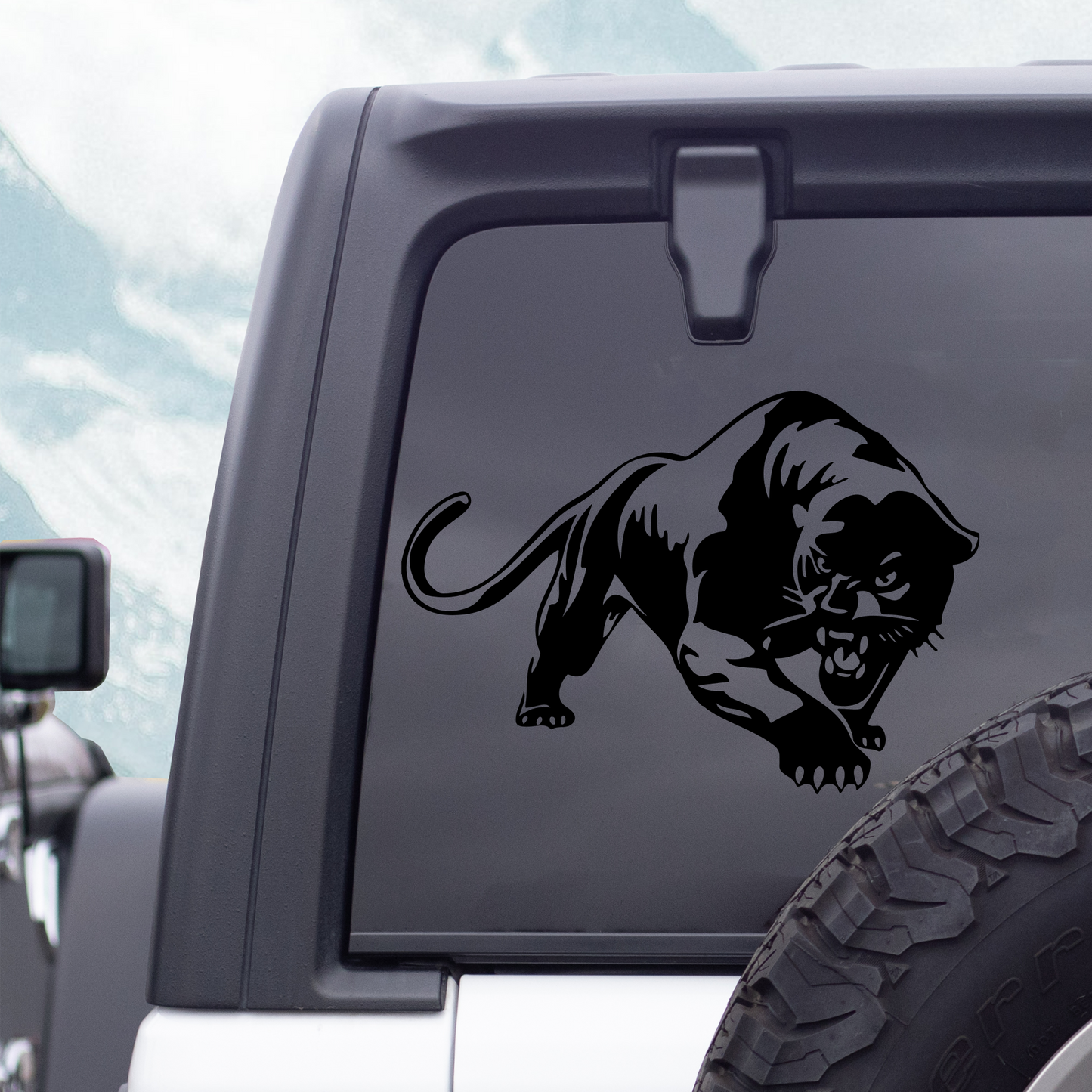 Panther Vinyl Decal Sticker | Jaguar Decal | Leopard Decal