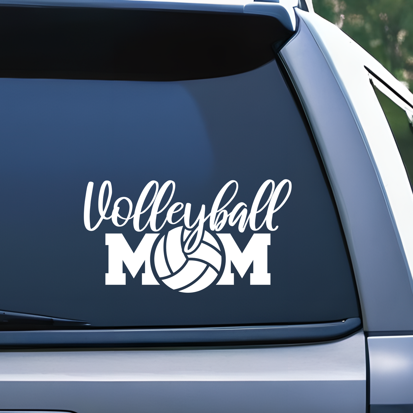 Volleyball Mom Vinyl Decal