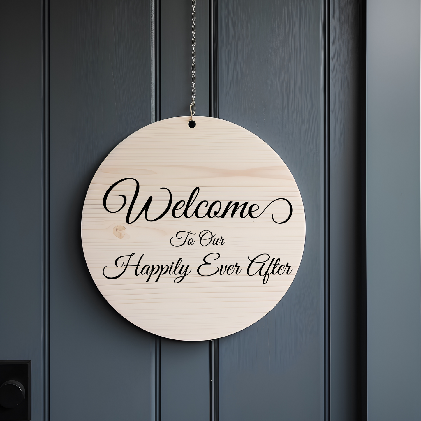 Welcome to our Happily Ever After Decal | Wedding Isle Decal