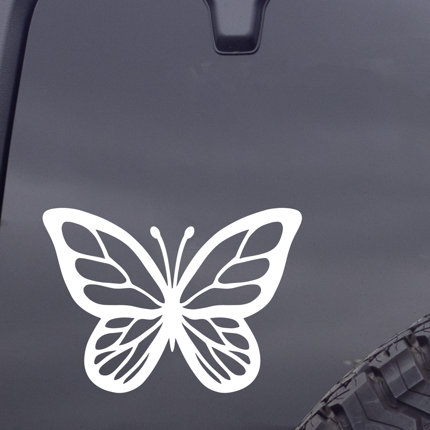 Butterfly Vinyl Decal, Car Window Decal, Tumbler Decal, Laptop Decal