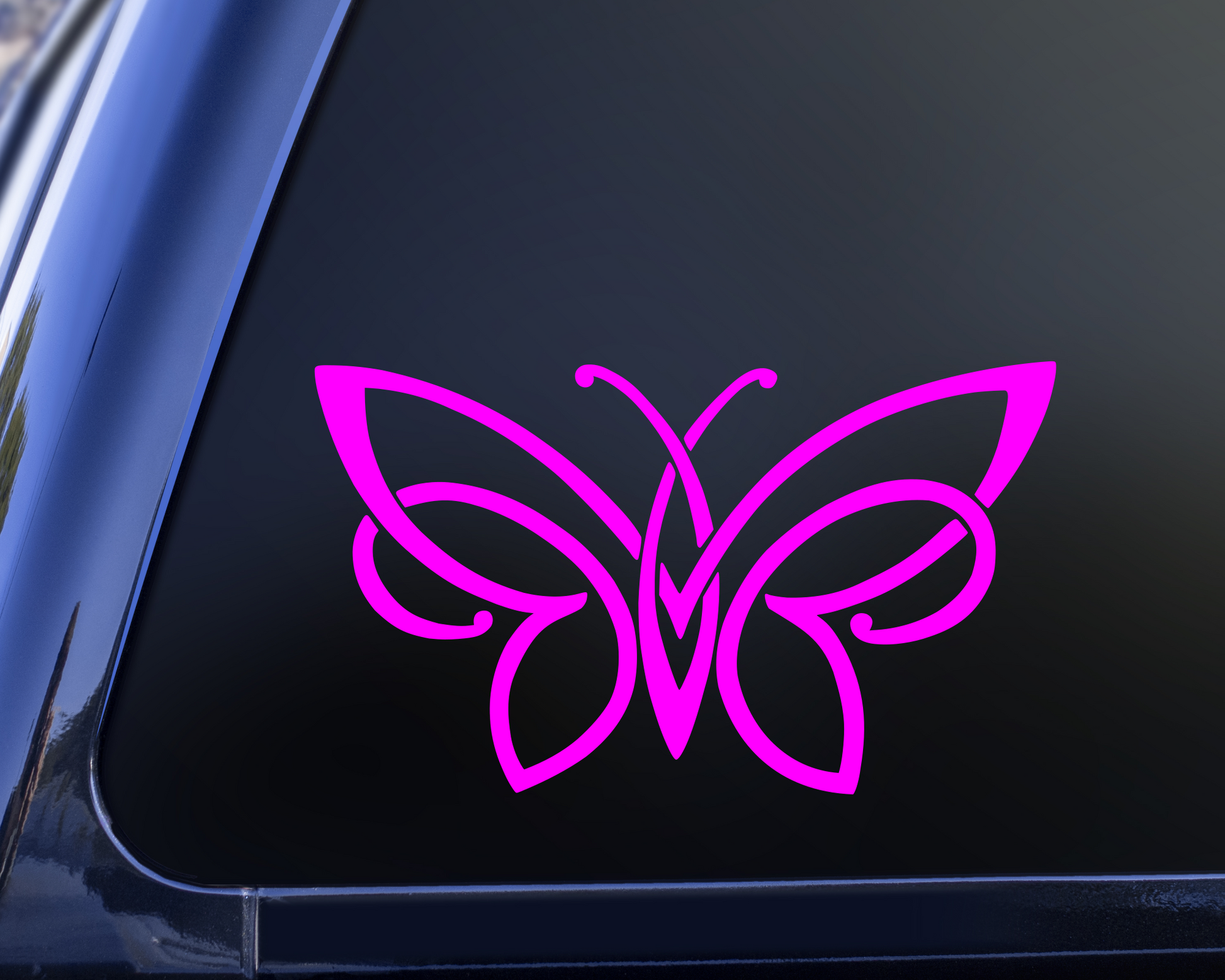 Tribal Artistic Butterfly Decal