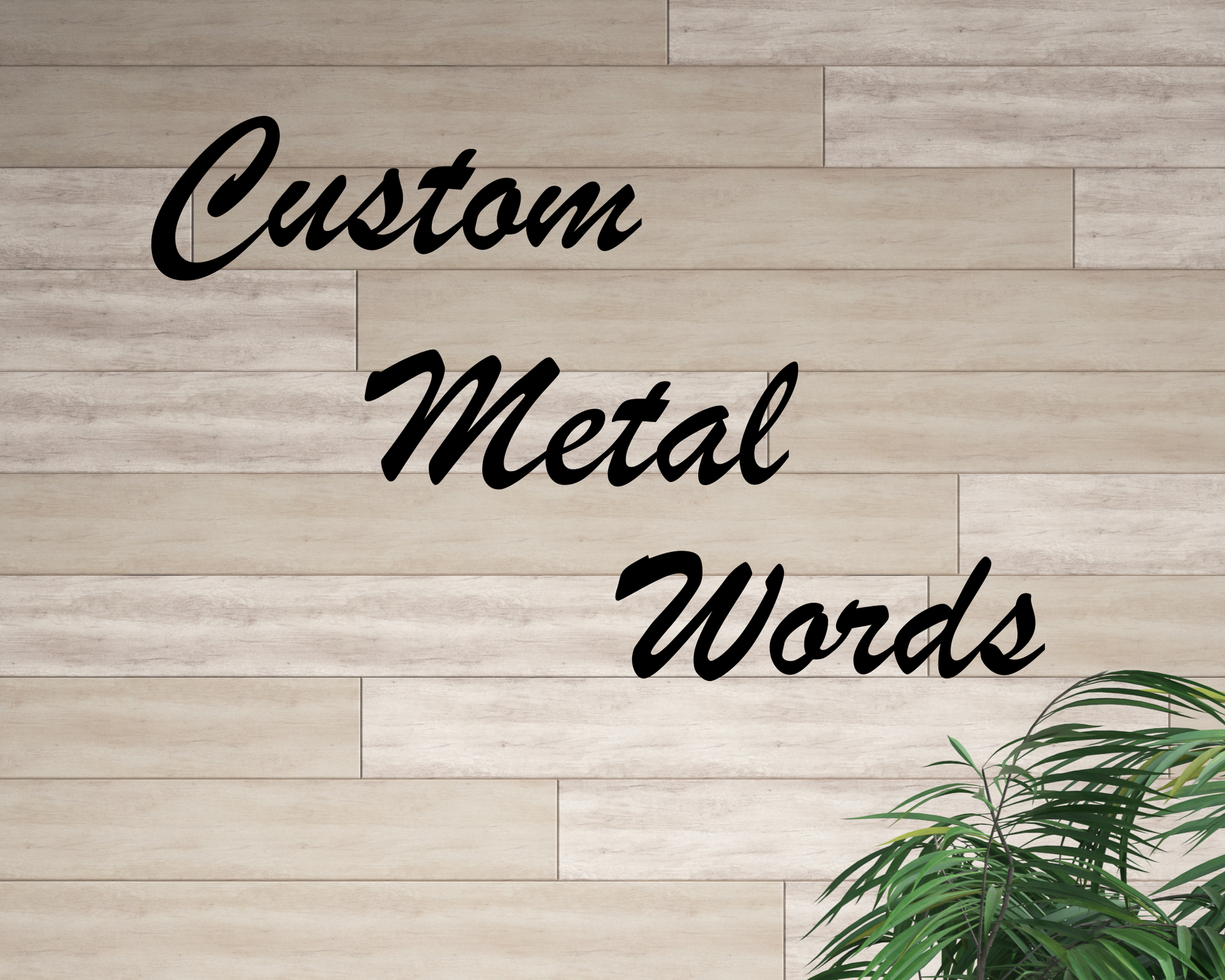 Custom Metal words