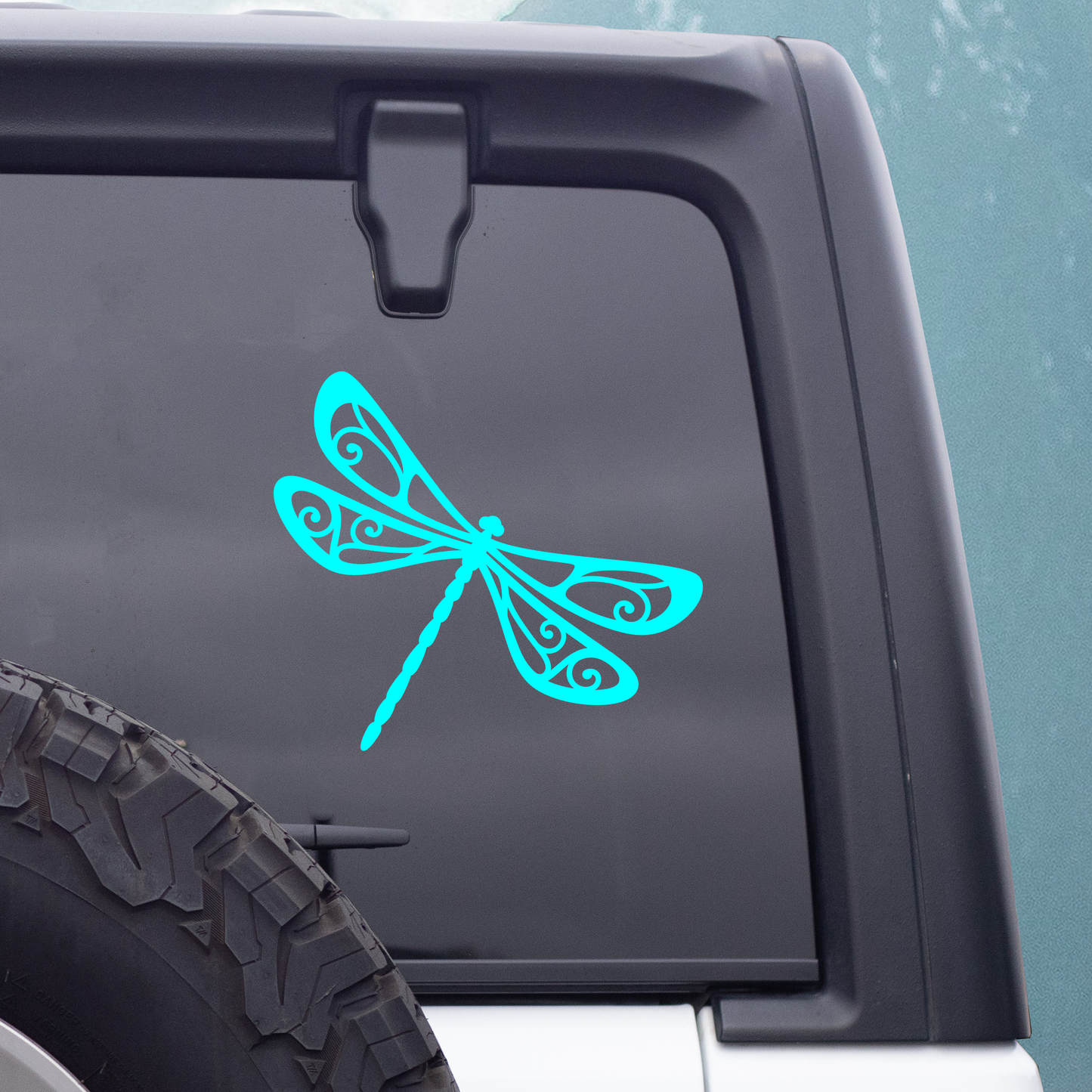 Dragonfly Vinyl Decal Sticker, Car Window Decal, Laptop/Tumbler Decal