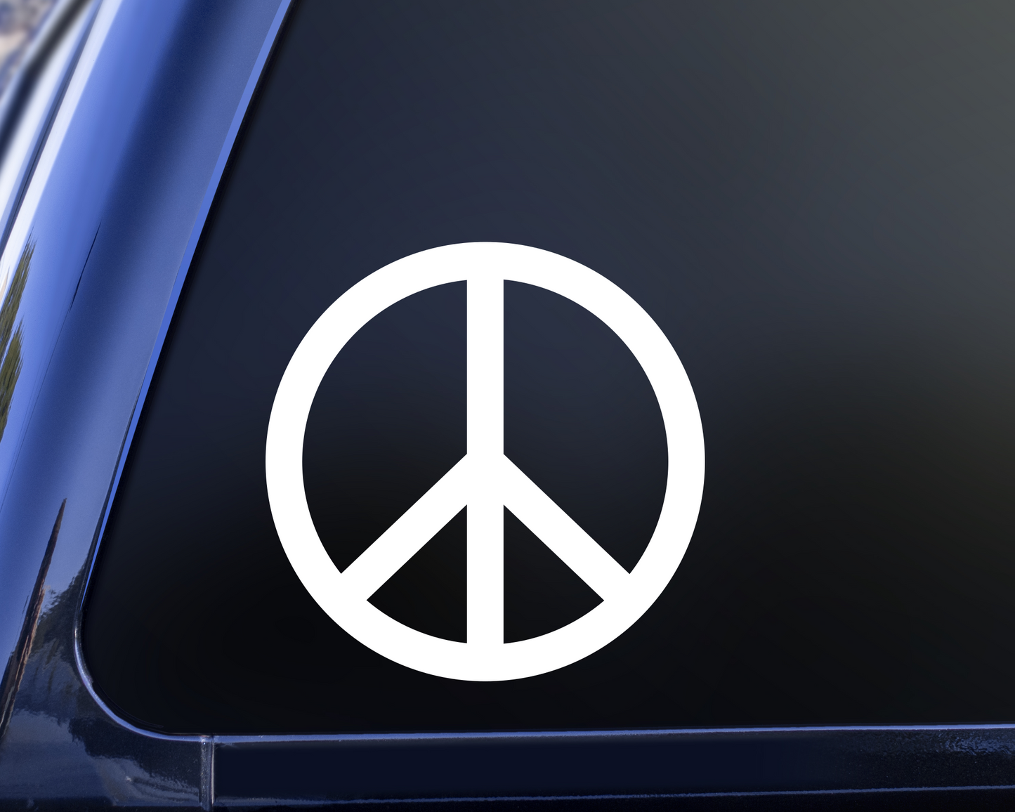 Peace Symbol Decal