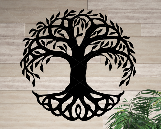 Metal Tree of Life, Home Wall Art & Decor